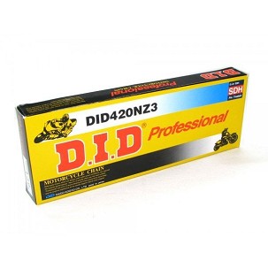 DID LANAC POGONSKI 420NZ3-124 (124 KARIKA) BEZ O-RINGOVA (OTVOREN + SPOJNICA)
