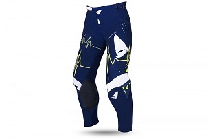 UFO PANTALONE ADRENALINE SLIM CROSS BOJA PLAVA BELA ŽUTA NEON VELIČINA L / EU52 / US34 - SPECIJALNA PONUDA