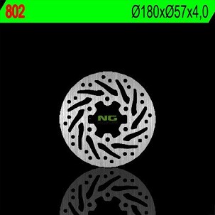 NG DISK KOČIONI ZADNJI DERBI GPR 125 (180x57x4)(6X6,5MM) '05-'11, GPR 50 '04-'09, APRILIA RS 50 '06-'10