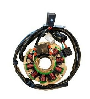 DZE NAMOTAJ ALTERNATORA STATOR APRILIA SR 125 '99-'01; GILERA FX 125; FXR 180; PIAGIO TYPHON 125 '95-'98; SKIPPER 125 '98-'00; HEXAGON 125/150/180 '94-'05 (OEM 293391)