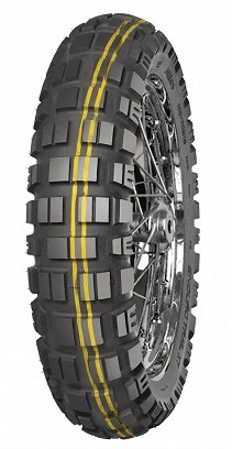 MITAS GUMA 140/80B17 ENDURO TRAIL XT DAKAR 69T TL/TT M+S (DUPLA ŽUTA TRAKA) ZADNJA DOT 09/2025 ZAMENA:70000509 (SUPSTITUT: E-10 ENDURO DAKAR)