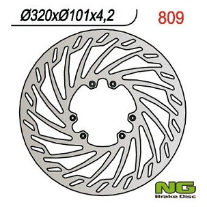 NG DISK KOČIONI PREDNJI HONDA CR/CRF 320 MM