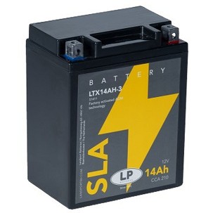 LANDPORT AKUMULATOR YTX14AH-3 (MS LTX14AH-3) (YB14L-A2/B2) 12V 14AH (134X89X166MM) (210A) SLA BEZ ODRŽAVANJA - ZALANY (4)