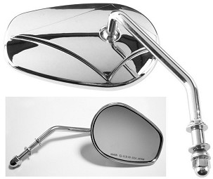 VICMA RETROVIZOR HARLEY DAVIDSON 03 DESNO, HROM NAVOJ M10 (E412D)