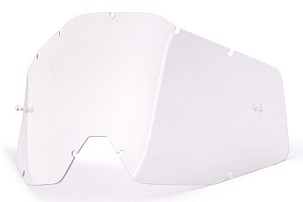 100 PERCENT RASPRODAJA VIZIR / VIZIR JEDNOSTRUKA ZA NAOČARA RACECRAFT 1 / ACCURI 1 / STRATA 1 CLEAR BOJA PROVIDNI SA ANTI FOG STARIJI