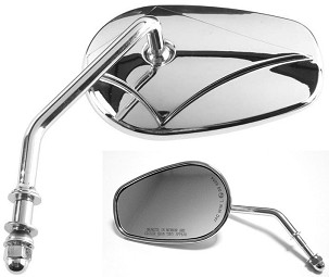 VICMA RETROVIZOR HARLEY DAVIDSON 03 LEVO, HROM, NAVOJ M10 (E412I)