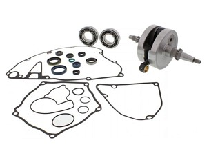 WISECO VRATILO KOLENASTI KAWASAKI KXF 250 '04-'08, SUZUKI RMZ 250 '04-'06 (SA LEŽAJEVIMA NA VRATILO I KOMPLETEM ZAPTIVKI I SEMERINGA NA DOLE MOTOR (HR4064)