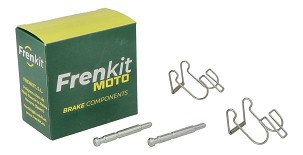 FRENKIT MOTO 2026/05 KOMPLET PLOČICA ZA FIKSIRANJE, KLINOVA I OSIGURAČA KOČIONE ČELJUSTI BREMBO PREDNJA BMW S 1000 R '13-'21, S 1000 RR '08-'11, DUCATI MONSTER 1000 S4R '04-'08, KTM SUPER DUKE 990 '05-'13
