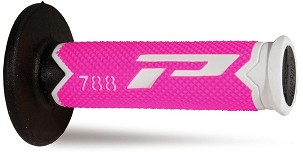 PROGRIP RUČKE PG788 OFF ROAD (22+25MM, DUŽ.115MM) BOJA BELA/ROZE FLUO/ CRNA (TROKOMPONENTNE) (788-302) (PG788/13)