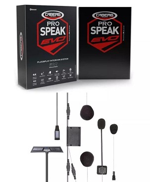 CABERG INTERKOM ZA KACIGU CABERG MODEL PRO SPEAK EVO (ZA WSZYSTKICH KACIGA CABERG) ZASEG 200M (EL)