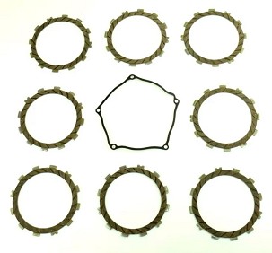 ATHENA DISKOVI ZA KVAČILO SA ZAPTIVKOM POKLOPCA KVAČILA KAWASAKI KX 250F '04-'08, SUZUKI RM-Z 250 '04-'06