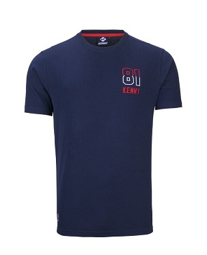 KENNY RACING MAJICA T-SHIRT SUZUKA NAVY BOJA PLAVA/CRVENA VELIČINA L