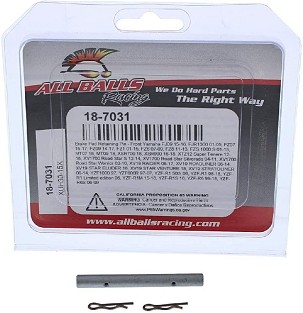 ALL BALLS KLINOVI (JEDAN DRŽAČ) KOČIONIH PLOČICA PREDNJI YAMAHA FZ1, FZ8, FJR 1300, MT09, XTZ 1200, XV 1700/1900, YZF-R6, YZF-R1, MT07 18-24, FZ1 01-15,