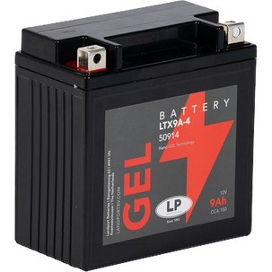 LANDPORT AKUMULATOR GEL GB9B (MG LTX9A-4) 12V 9AH 136X75X141 BEZ ODRŽAVANJA - ZALANY (6)
