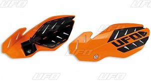 UFO ŠTITNICI RUKU (HAND GUARD) FLAME KTM SX 125 '14-'15, EXC 125 '14-'16, BOJA NARANDŽASTA (SA NOSAČIMI) - ZAMENJEN SA PM01652127 + PM01678