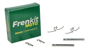 FRENKIT MOTO 2026/05 KOMPLET PLOČICA ZA FIKSIRANJE, KLINOVA I OSIGURAČA KOČIONE ČELJUSTI TOKICO ZADNJA KAWASAKI ZX-11 NINJA '97-'01, ZX-12R '00-'06, ZX-7R '96-'03, ZRX 1100 / 1200 '96-'07, ZXR 750 '89-'95, ZZ-R 1100 / 1200 '93-'05, ZXR 400 '89-'97