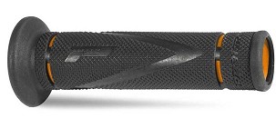 PROGRIP RUČKE PG838 ROAD (22+25MM, DUŽ.122MM) BOJA CRNA/NARANDŽASTA (DVOKOMPONENTNE) (838-201) (PG838/1)