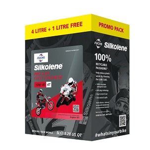 SILKOLENE FUCHS ULJE MOTORNO 100% SINTETIČKO ESTER PRO 4 XP 10U40 5L (4L+1L GRATIS)