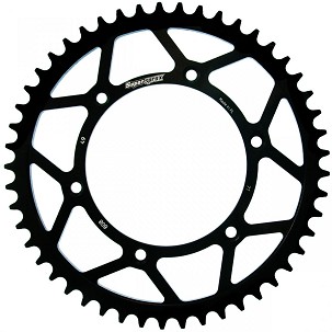 SUPERSPROX LANČANIK ZADNJA 808 49 SUZUKI RM/RMZ (JTR808.49) BOJA CRNA ČELIČNA