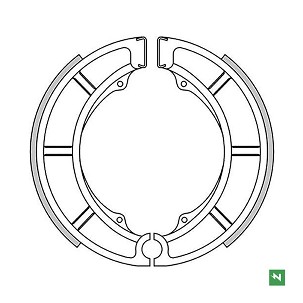 NEWFREN PAKNE KOČIONE FTR SUZUKI LT-F 300/400 , VS 600 INTRUDER , VS 800 INTRUDER (180X36MM)
