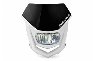 POLISPORT SVETLO PREDNJA MODEL HALO LED (SIJALICA LEDOWA -STRUJA STALNI 12V) BOJA CRNA/BELA