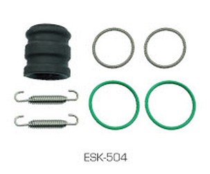 ACCEL SET ZAPTIVANJA IZDUVNOG SISTEMA 2T (OPRUGE, ORINGI I ČAURA GUMENA) KTM 200 '11-, 250/300 '09-, HUSQVARNA TC/TE 250 '14-, TC/TX 300 '14-,