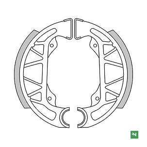 NEWFREN RASPRODAJA PAKNE KOČIONE GILERA TYPHON 50 96> ,PIAGGIO NRG 50 SFERA 50 96> (100X20MM)
