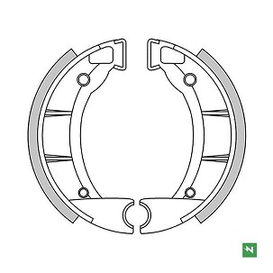 NEWFREN RASPRODAJA PAKNE KOČIONE BENELLI CITYBIKE 50, S50 '81-, SCOOTY 50, FANTIC ISSIMO 50 '84-, GARELLI BASIC / NOI / VIP, PUCH MAXI EXECUTIVE 80 '88- (90/18MM)
