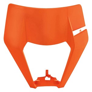 POLISPORT ŠTITNIK LAMPE PREDNJI KTM EXC/EXC-F/XC-W/XC-FW 125/150/200/250/300/350/450 '20-'23 BOJA NARANDŽASTA