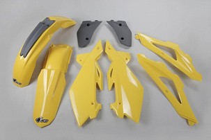 UFO KOMPLET PLASTIKE HUSQVARNA CR 125/250 2T '06-08 BOJA ŽUTA