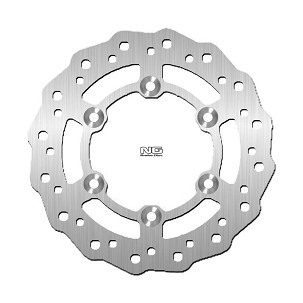 NG DISK KOČIONI PREDNJI SUZUKI RM 85 '05-'23, YAMAHA YZ 80 '93-'05 (220X100,5X3MM) (6X6,25MM) WAVE