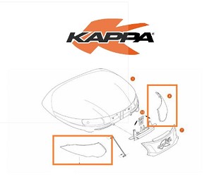 KAPPA SVETLEĆE REFLEKTUJUĆE (BELE) ZA KUFRA K56NT