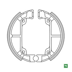 NEWFREN RASPRODAJA PAKNE KOČIONE SUZUKI ADRESS 50, TUNE 50 '93-, ATALA BYTE 50, HACKER 50 -'95 (95X20MM)