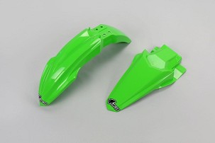 UFO KOMPLET BLATOBRANA KAWASAKI KX 85 '14-'17 (KA04726026, KA04727026) BOJA ZELENA (OEM 2017)