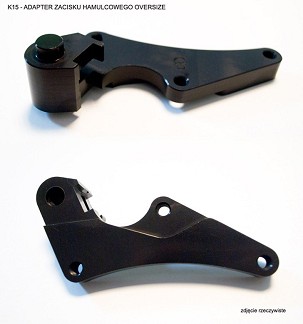 NG ADAPTER KLIJEŠTA KOČIONOG OVERSIZE 320 MM HONDA CR 125/250/500 '95-03, CFR 450R '02-03, XR 250/400/600/650