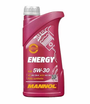 MANNOL AUTOMOBILSKO MOTORNO ULJE 5U30 ENERGY 1 LITR (7511) (SINTETIČKO)
