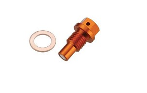 ACCEL ČEP SPUSTOWY ULJA KTM ALL MODELS '09-'19 ( SA MAGNESEM) BOJA NARANDŽASTA (MDP-07OR)