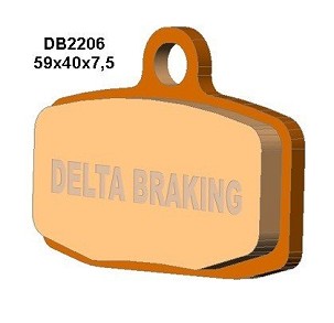 DELTA BRAKING PLOČICE KOČIONE KH612 KTM SX85 `12-20 PREDNJI - ZAMENJUJU DB2206MX-D I DB2206QD-D