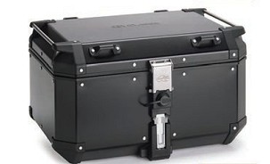 KAPPA CENTRALNI KOFER 58L MONOKEY KVG580B K'VOYAGER ALUMINIJUMSKI BOJA CRNA ANODIRANI BLACK LINE