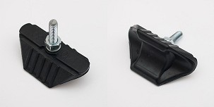 M.C. DRŽAČ GUME 1,60 ZALANY GUMOM (CRNA)