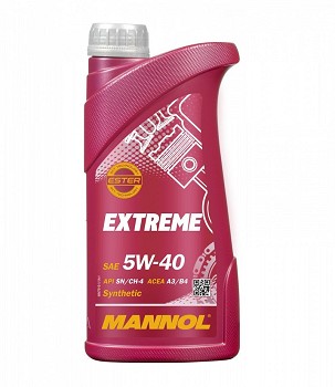 MANNOL AUTOMOBILSKO MOTORNO ULJE 5U40 EXTREME 1 LITR (7915) (SINTETIČKO)