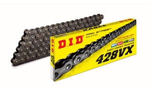 DID LANAC POGONSKI 428VX-148 (162 KARIKA) X-RING (OTVOREN + SPOJNICA)