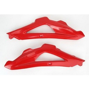 UFO ŠTITNICI HLADNJAKA HUSQVARNA TC/TE/FC/FE '08-'10 (SA OSIM TC/TE 250 '09-'10) (GORNJE) BOJA CRVENA