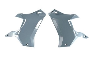 RACETECH (RTECH) ŠTITNICI HLADNJAKA (LEVA/DESNA) T7 REVOLUTION YAMAHA TENERE 700 '19-'24 BOJA SIVA