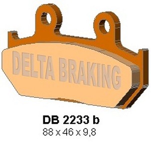 DELTA BRAKING PLOČICE KOČIONE KH642 CAN AM MAVERIC 1000 LEVI - ZAMENJUJU DB2233MX-D I DB2233QD-D