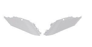 RACETECH (RTECH) ZADNJE BOČNE PLASTIKE (LEVI/DESNI) T7 REVOLUTION YAMAHA TENERE 700 '19-'24 BOJA BELA