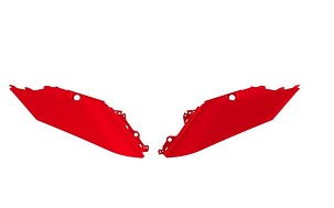 RACETECH (RTECH) ZADNJE BOČNE PLASTIKE (LEVI/DESNI) T7 REVOLUTION YAMAHA TENERE 700 '19-'24 BOJA CRVENA