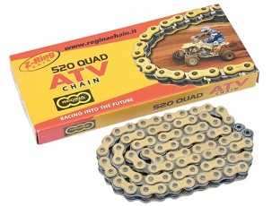 REGINA LANAC POGONSKI 520QUAD (98 KARIKA) Z-RING ATV ZA 500 CCM ZLATNA (135QUAD/1009)