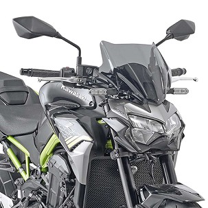 KAPPA VIZIR HONDA CB 500F (19-23), KAWASAKI SA 900 (20-24) CF MOTO NK 650 '21-'24 28 X 36,5 CM ZATAMNJENA - BEZ NOSAČA
