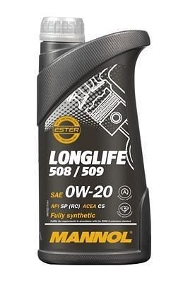 MANNOL AUTOMOBILSKO MOTORNO ULJE 0U20 LONGLIFE 508/509 1 LITR (7722) (SINTETIČKO) (RASPRODAJA)